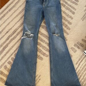 Hollister Light Blue Flare Jeans